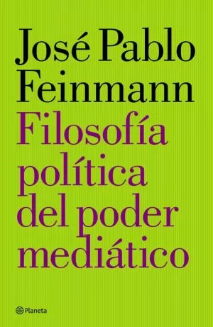 Carátula de Filosofía política del poder mediático