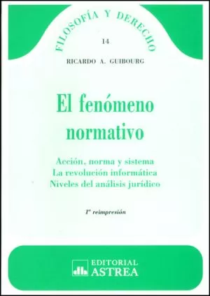 Carátula de El fenómeno normativo
