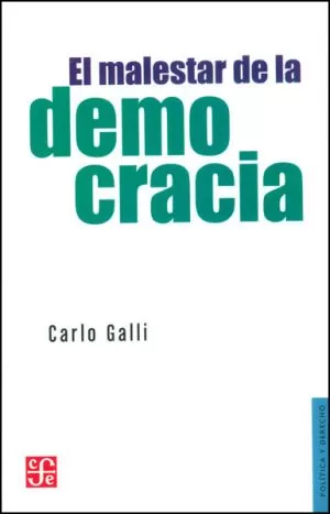 Carátula de El malestar de la democracia