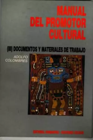 Carátula de Manual del promotor cultural III