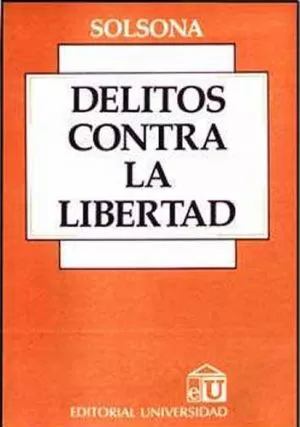 Carátula de Delitos contra la libertad