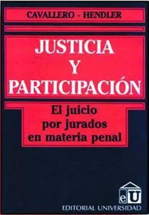 Carátula de Justicia y participación