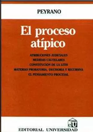 Carátula de El Proceso atípico
