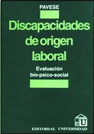 Carátula de Discapacidades de origen laboral