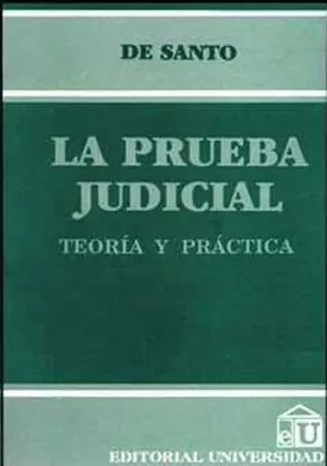 Carátula de La Prueba judicial