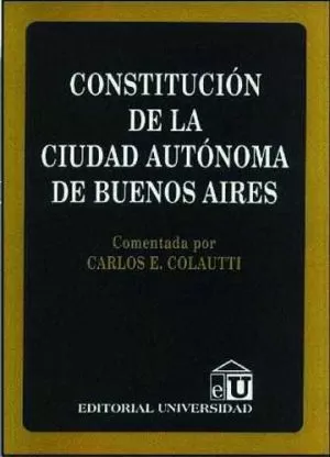 Carátula de Constitución de la ciudad autónoma de Buenos Aires