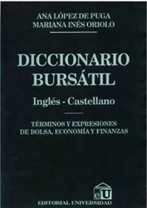 Carátula de Diccionario bursátil inglés-castellano