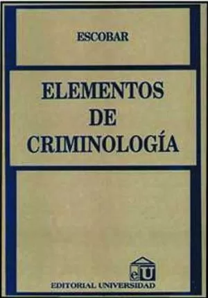 Carátula de Elementos de criminología