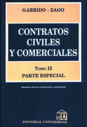 Carátula de Contratos civiles y comerciales