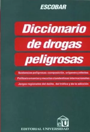Carátula de Diccionario de drogas peligrosas
