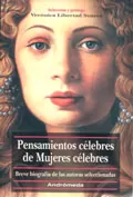 Carátula de Pensamientos célebres de mujeres célebres