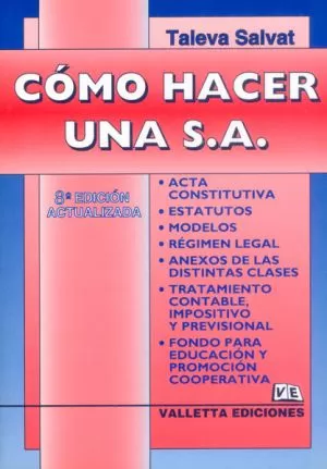 Carátula de Cómo hacer una S.A.