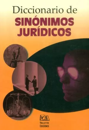 Carátula de Diccionario de sinónimos jurídicos