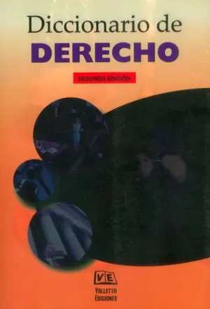 Carátula de Diccionario de derecho