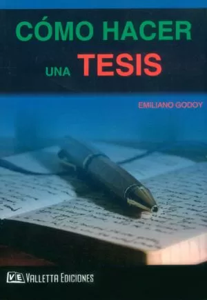 Carátula de Cómo hacer una tesis