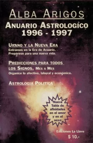 Carátula de Anuario astrológico 1996-1997