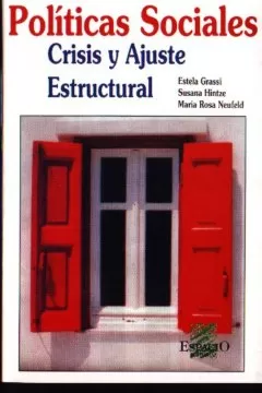 Carátula de Políticas sociales, crisis y ajuste estructural