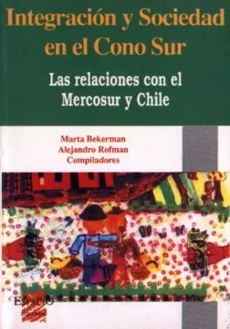 Carátula de Integración y sociedad en el cono sur