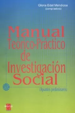 Carátula de Manual teórico práctica de investigación social