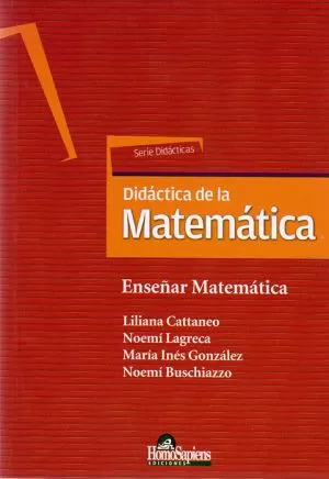 Carátula de Didáctica de la matemática