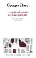 Carátula de Tentativas de agotar un lugar parisino