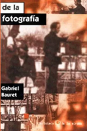 Carátula de De la fotografía