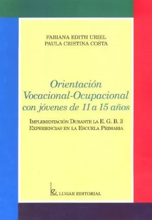 Carátula de Orientación vocacional-ocupacional con jóvenes de 11 a 15 años