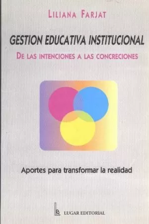 Carátula de Gestión educativa institucional