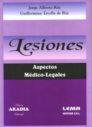 Carátula de Lesiones médico legales