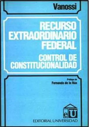 Carátula de Recurso extraordinario federal