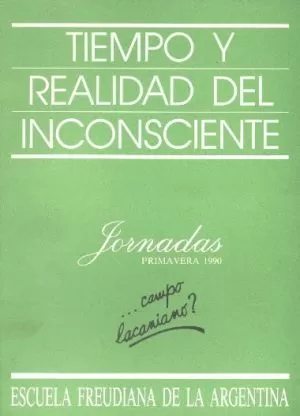 Carátula de Tiempo y realidad del inconsciente