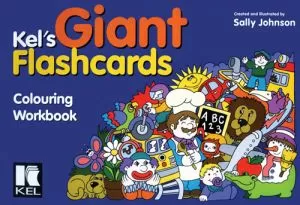 Carátula de Kel's giant flashcards