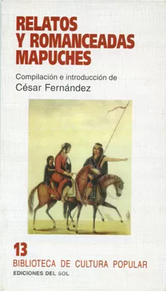 Carátula de Relatos y romanceadas mapuches