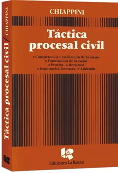 Carátula de Táctica procesal civil
