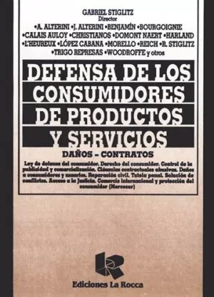 Carátula de Defensa de los consumidores de productos y servicios
