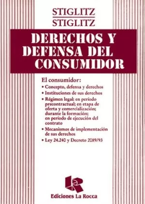 Carátula de Derechos y defensa del consumidor