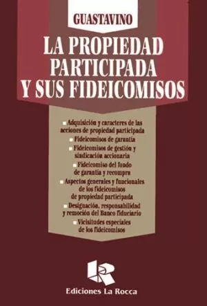 Carátula de La Propiedad participada y sus fideicomisos