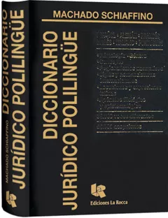 Carátula de Diccionario jurídico polilingüe