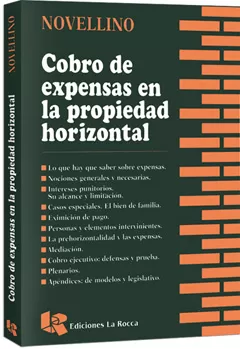 Carátula de Cobro de expensas en la propiedad horizontal