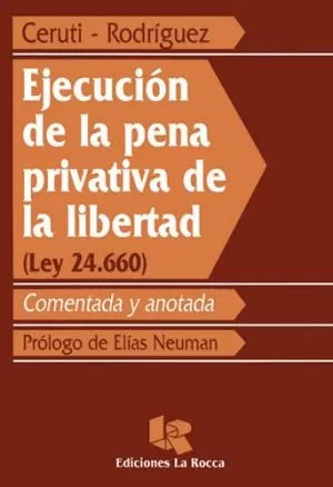 Carátula de Ejecución de la pena privativa de libertad