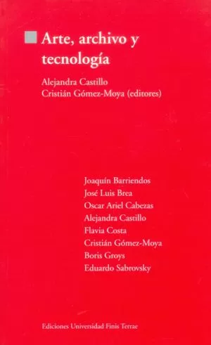 Carátula de Arte, archivo y tecnología