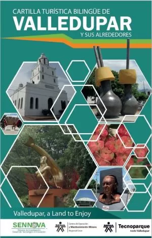 Carátula de CartillaTuristica Bilingue de Valledupar y sus Alrededores