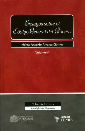 Carátula de Ensayos sobre el código general del proceso