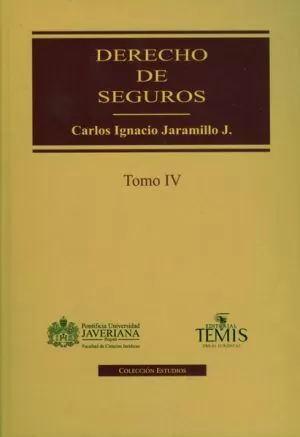 Carátula de Derecho de seguros, tomo IV