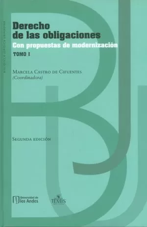Carátula de Derecho de las obligaciones, Tomo I