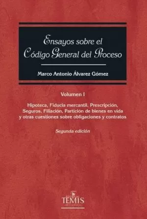 Carátula de Ensayos sobre el Código General del Proceso, tomo I