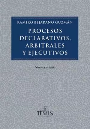 Carátula de Procesos declarativos arbitrales y ejecutivos