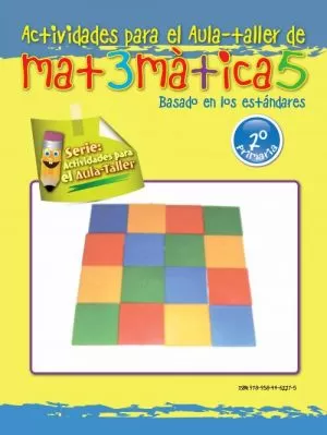 Carátula de Actividades para el aula taller de matemáticas grado 2º