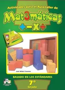Carátula de Actividades para el aula taller de matematicas 7°