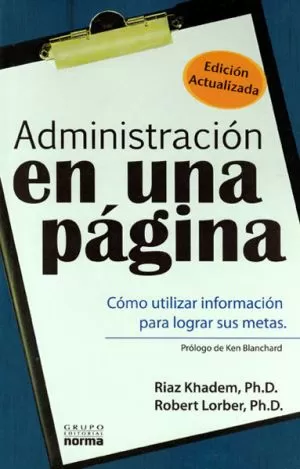 Carátula de Administracion En Una Pagina